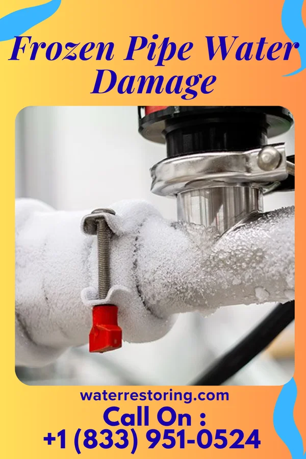 Frozen Pipe Water Damage in Washington, PA
